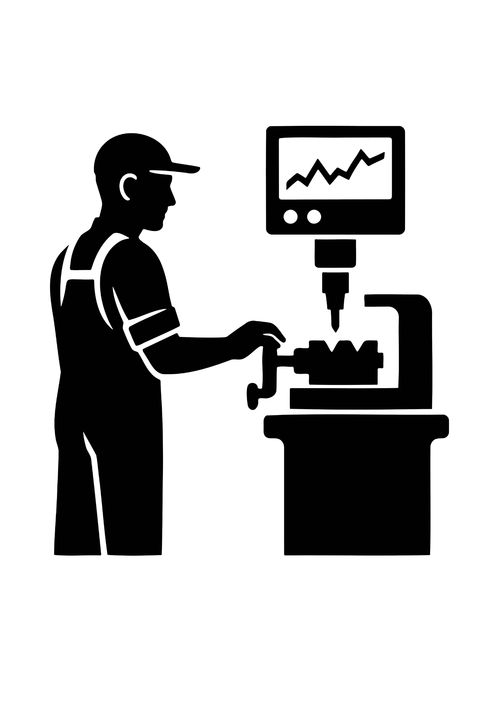 Piezas para máquinas industriales